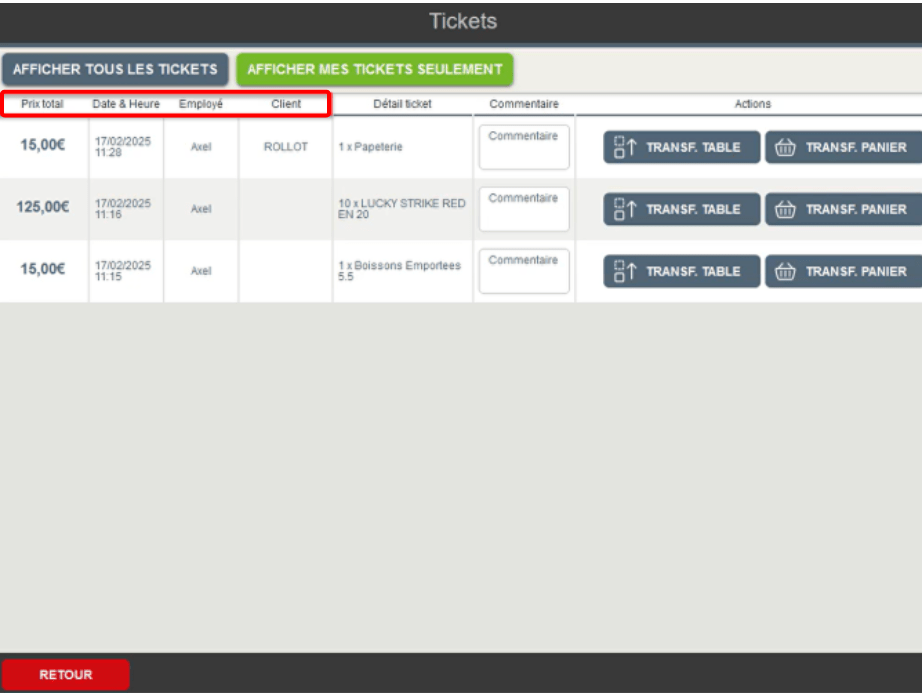 Gestion des tickets en attente : les nouvelles fonctionnalités