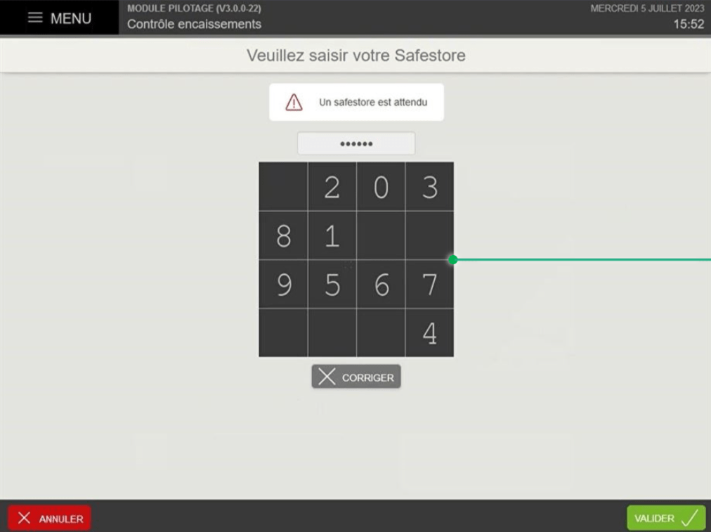 Identifiez-vous en toute sécurité grâce à votre Safestore