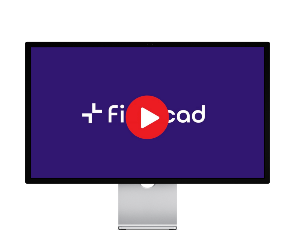 écran d'ordinateur avec une vidéo Finalcad