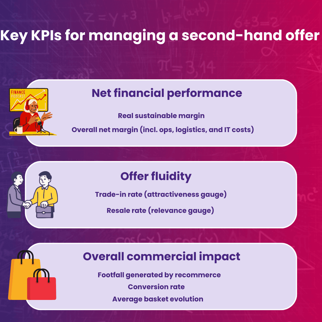 Key KPIs to monitor a second-hand offer