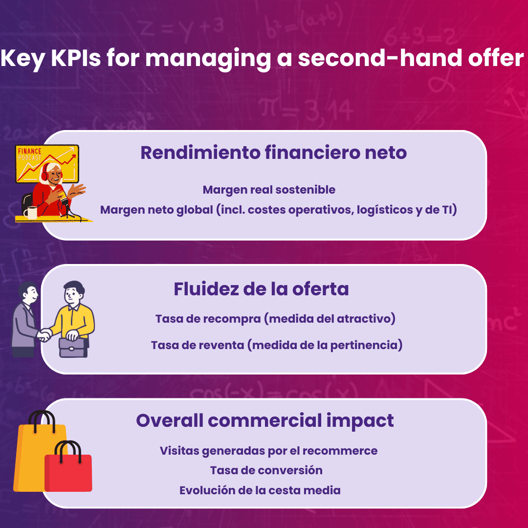 KPIs clave para monitorizar una oferta de segunda mano
