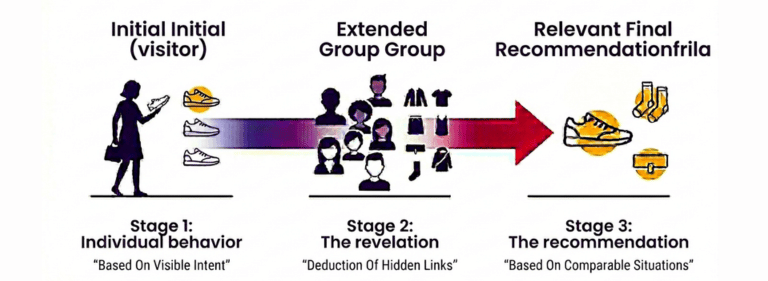 A concrete example of collective behavior in retail