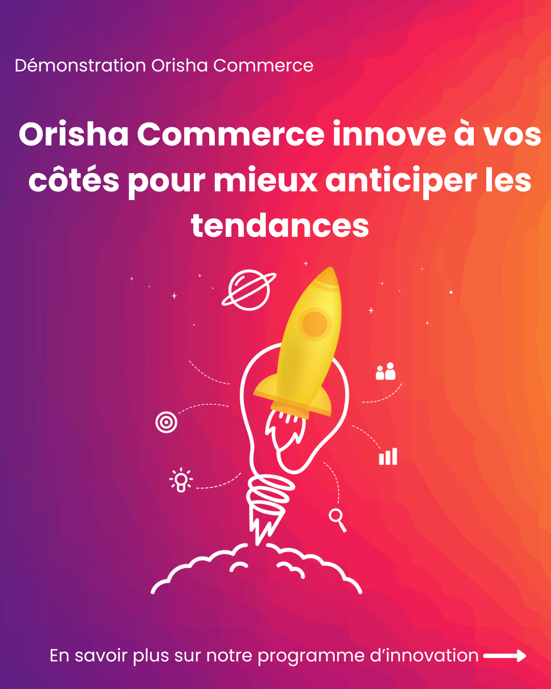 Bannière de la plateforme technologique cloud d’Orisha Commerce pour le commerce unifié