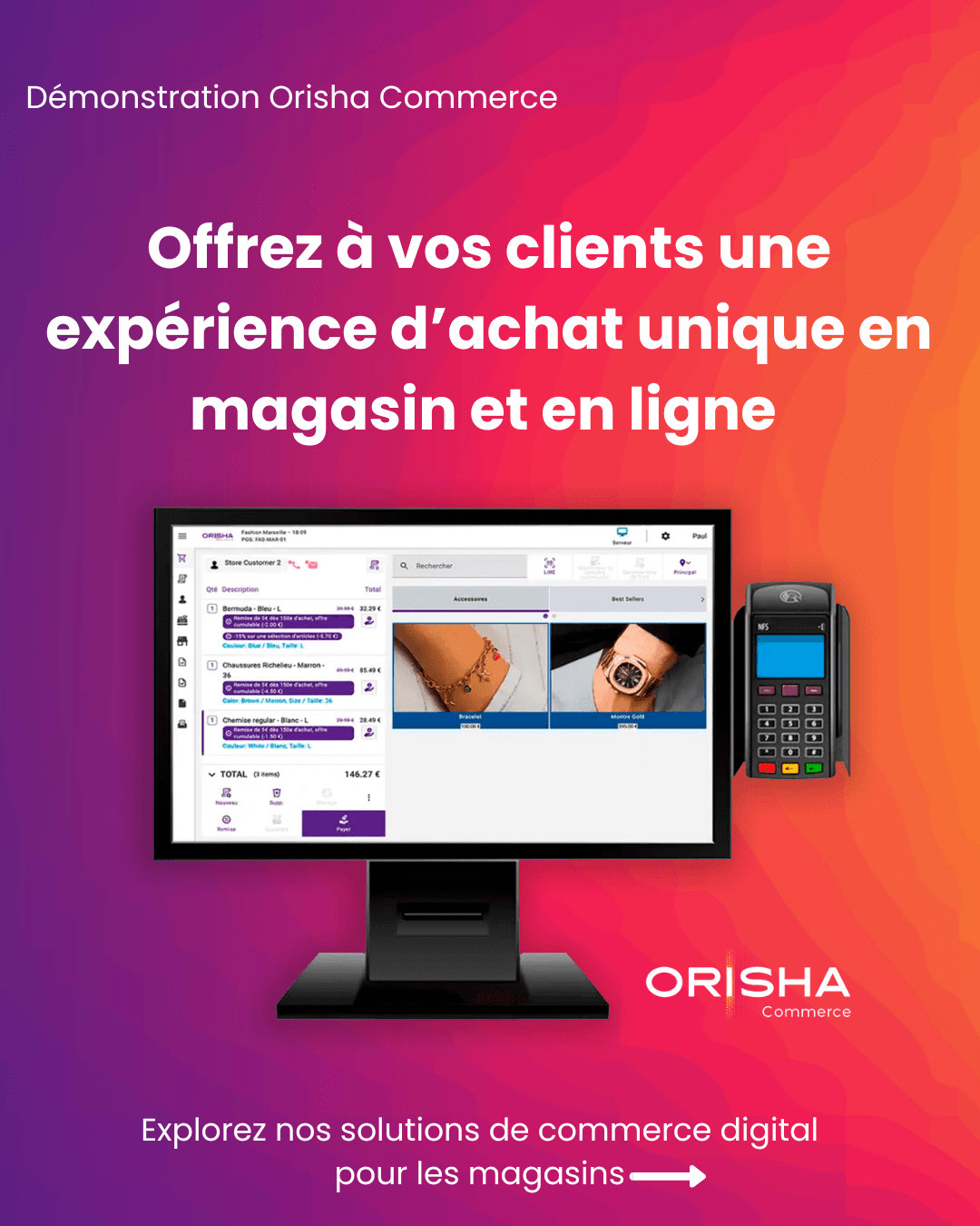 Bannière de la solution de point de vente Openbravo POS d’Orisha Commerce